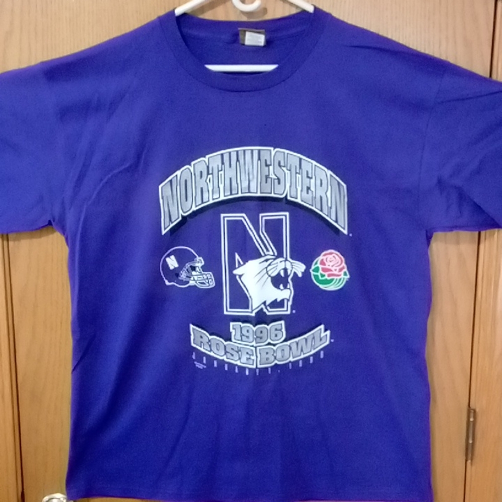 1996 Rose Bowl Northwestern Wildcat t-shirt